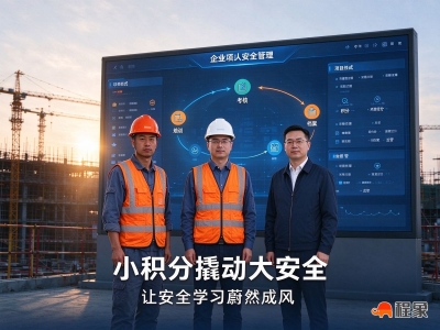 安全积分：安全教育的最佳搭档｜程象科技AI安全教育+安全积分
